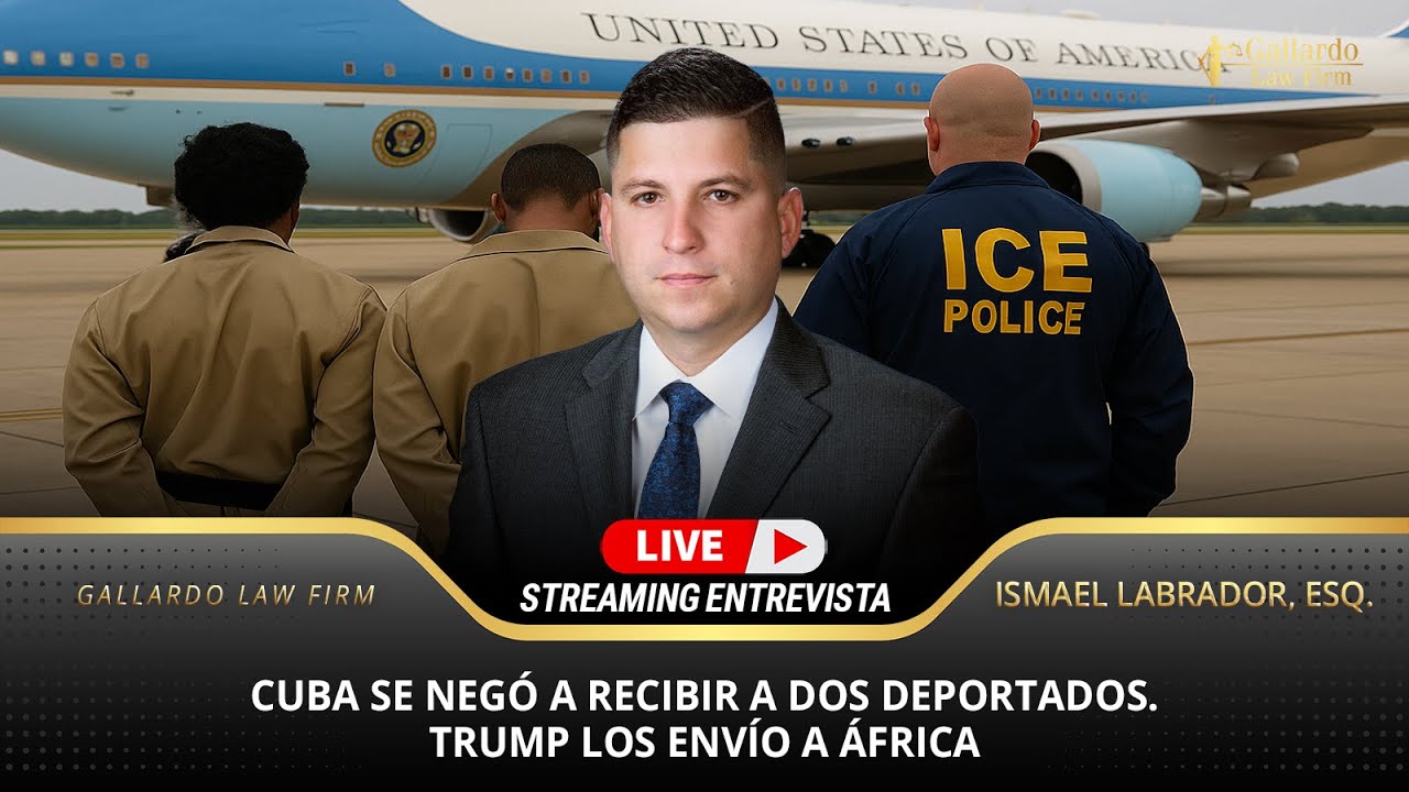 Cuba se negó a recibir a dos deportados. Trump los envío a África