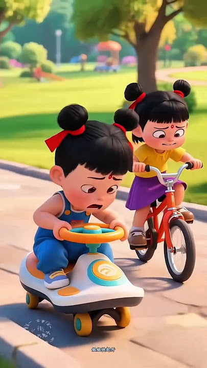 Nezha Tabrakan Sama Adek! #shorts #animasi #kartun