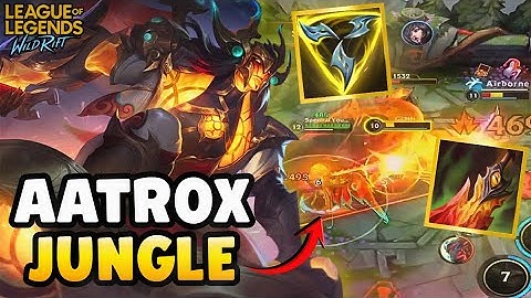 AATROX JUNGLE IS INSANELY STRONG! | WILD RIFT