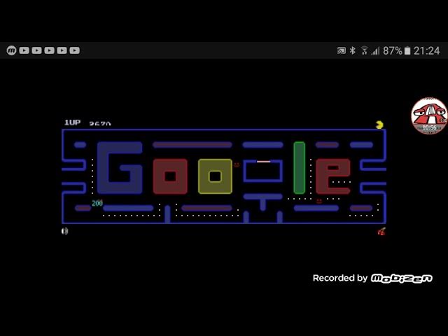 Jogo Pac-Man no Google 