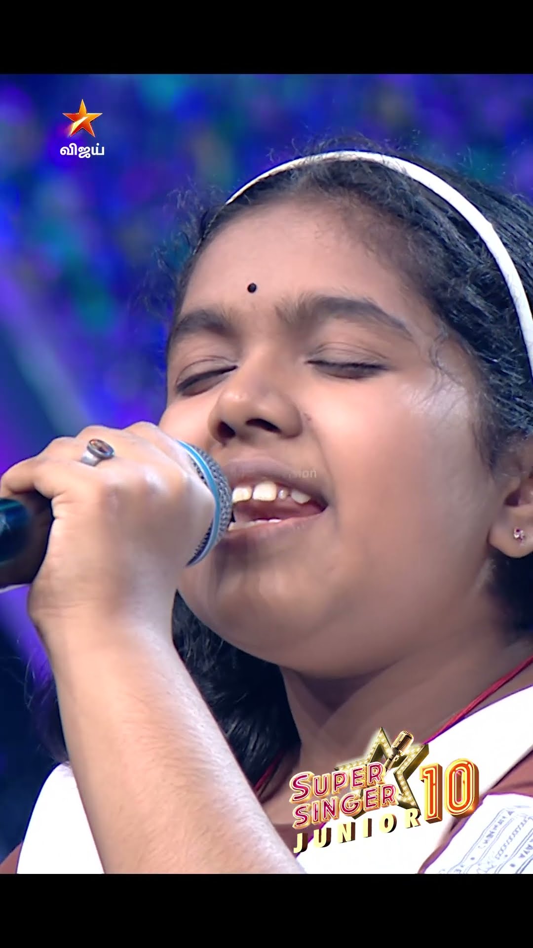 Poo Pookum Osai Song by #Aadya #MrithikaBalasubramanian ?? | Super Singer Junior 10