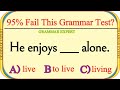 Mixed English Grammar Quiz ⭐ Only Expert Can Pass This Test!