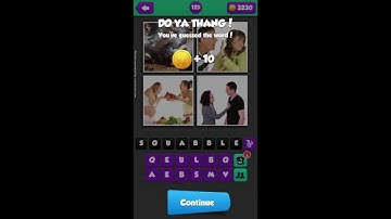 Pic The Word - Level 125 Walkthrough - Find The Common Word Answers