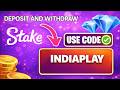 Stake.com Deposit &amp; Withdraw India 🇮🇳 | Complete Guide Hindi Mein