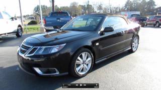 2009 Saab 93 Aero Turbo V6 Convertible Start Up, Exhaust, and In Depth Tour
