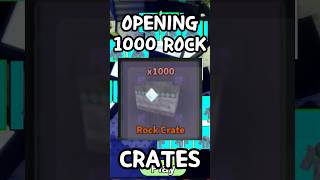 1000 ROCK CRATE - OMEGA!! Best Crate Opening! - Ball Tower Defence - BTD - Roblox Tower Defence