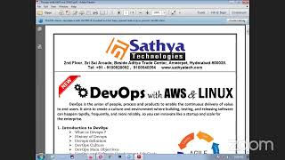 Free Devops By Mr Satish 8 PM