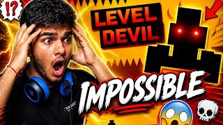 level devil part 2 impossible 😏 #gaming #reaction #video 