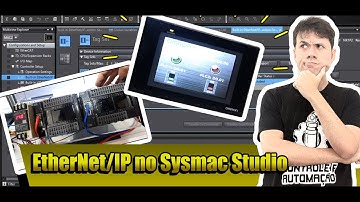 Comunicação EtherNet/IP no Omron Sysmac Studio