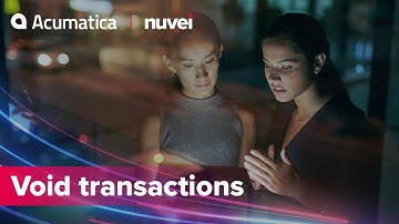 Acumatica: Void Transactions