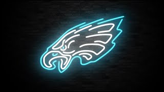 PHILADELPHIA EAGLES NFL SUPERBOWL NEON SIGN SCREENSAVER VIDEO LOOP | 3 HOURS HD screenshot 2
