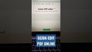 Sejda pdf editor - edit pdf online with sejda - So easy!!!