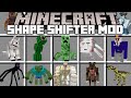 Minecraft META MORPHING MOD / SHAPE SHIFTING IN TO VARIOUS MORPH CREATURES !! Minecraft Mods