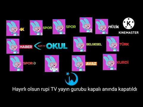Rupi TV Yedek kanallara Kapanış anı (15 Temmuzda itibaren yayına sona erdi)