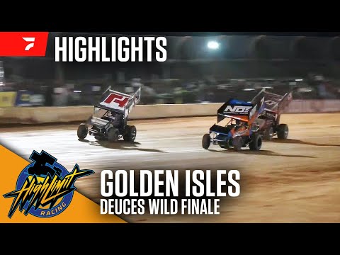 Deuces Wild Sprint Car Finale | 2024 High Limit Racing at Golden Isles Speedway