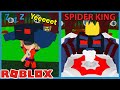 I Defeated The Giant Spider King in Roblox Build A Boat Halloween Update