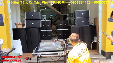 Lên Dàn Nhạc Sống Đẳng Cấp Nhất Bình Dương | Array 30 Đơn NEO | Điện Máy Ruby |