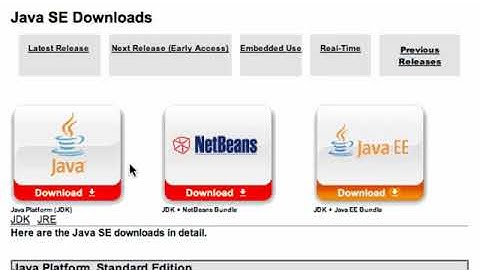 Android  Tutorial - 1 - Download and Install the Java JDK