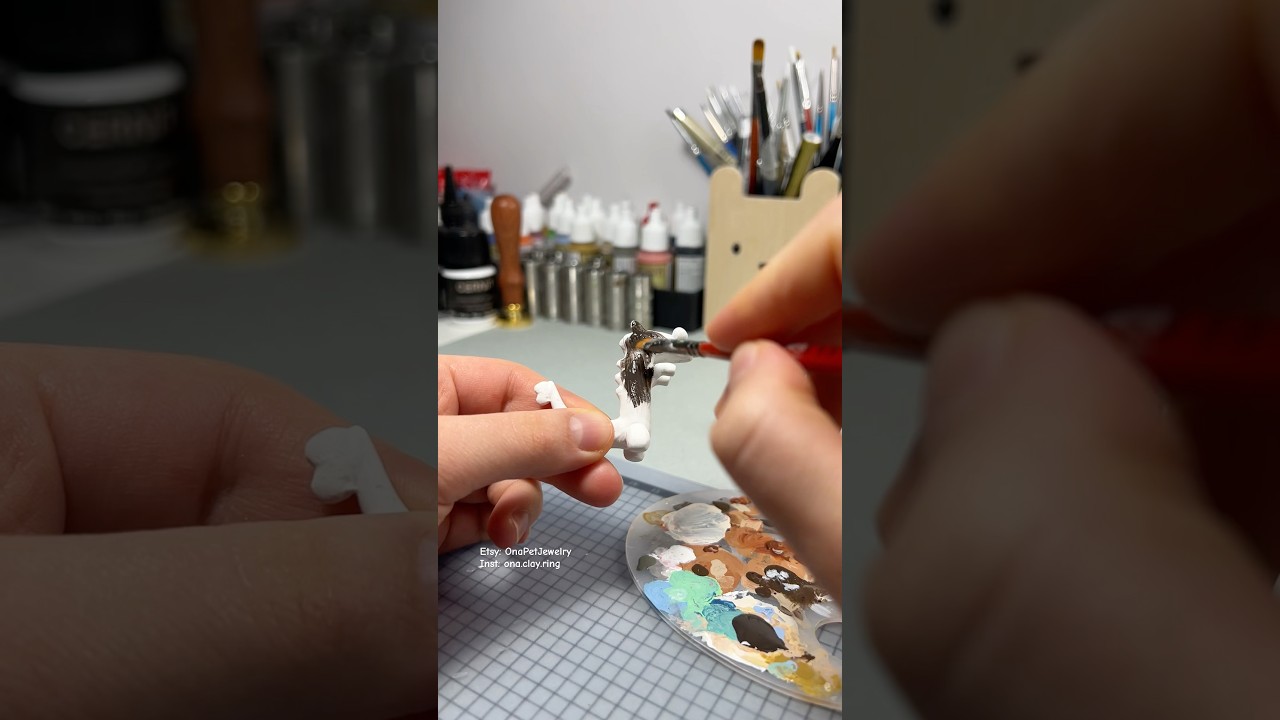 Mini Toothless Sculpture from Polymer Clay ❤️ 