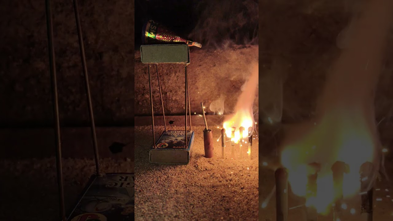 Matchstick Amazing Experiment 🔥💥 Diwali Creakers Testing 