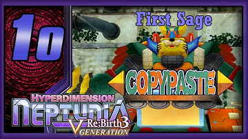 Hyperdimension Neptunia Re;Birth 3 - Walkthrough - Ep 10: First Sage [Boss]