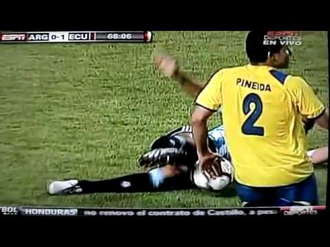 Ecuador 1 - Argentina 0. Campeonato Sudamericano S...