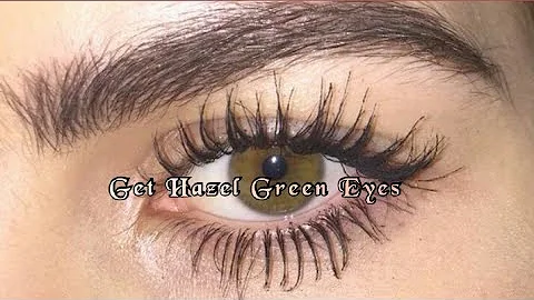 Hazel Green Eye  subliminal