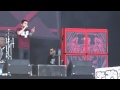 A Day To Remember - Mister Highway Is Thinking About The End live @ Rock Werchter 2013