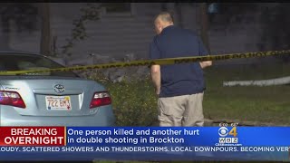 One Killed In Brockton Double Shooting