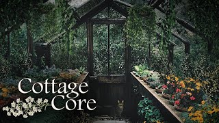 Rainy day in the Greenhouse ◈ Cottage Core Aesthetic ASMR Ambience ◈ Nature Sounds ◈ Soft Music screenshot 5