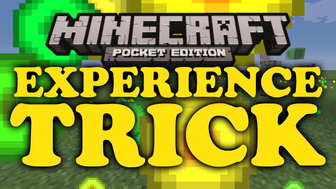 Experience Orbs Trick - Minecraft PE - YouTube