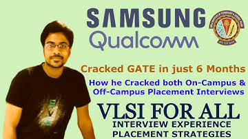 VLSI FOR ALL - Cracked GATE in just 6 Months | How he Cracked both On-Campus & Off-Campus Interview