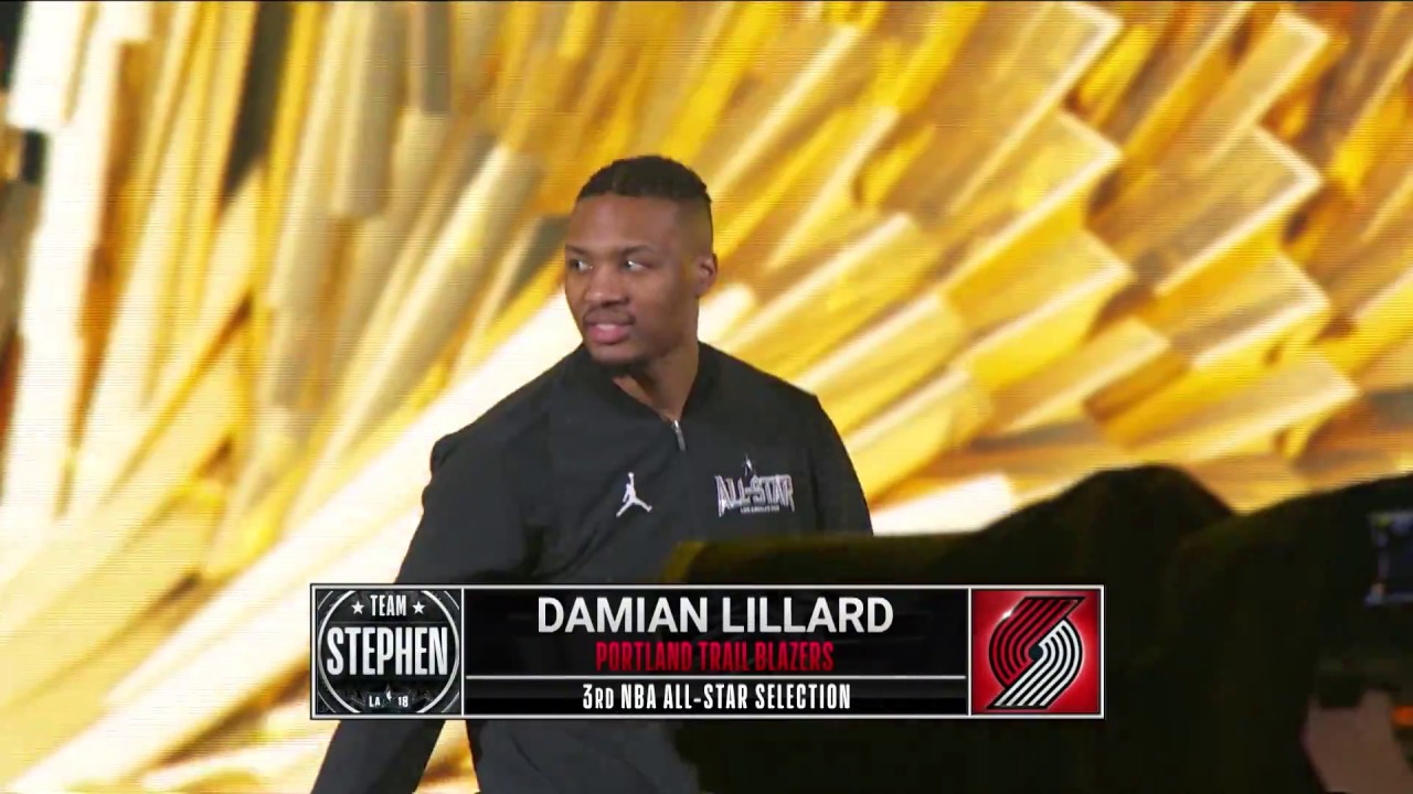 damian lillard all star 2018