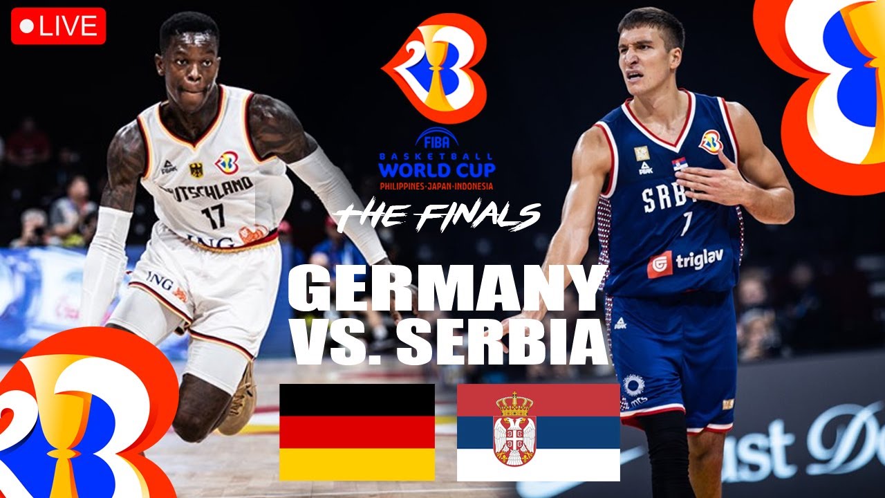 GERMANY VS SERBIA Fiba World Cup 2023 Live Play-By-Play Reaction