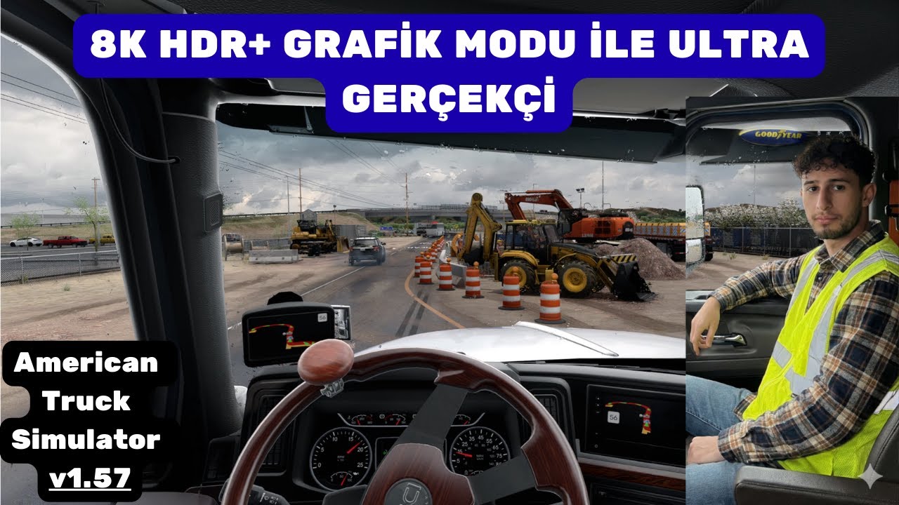 Amerika Yollarında 38 Tonluk METRO VAGONU Taşıdım! | American Truck Simulator - Türkçe