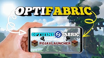 How to install optfine with fabric in Pojavlauncher! *Optifabric*