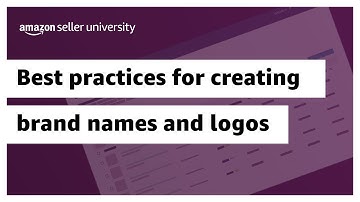 Best practices for creating brand names and logos