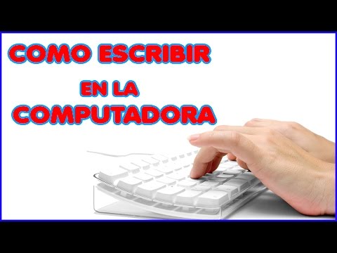 Video: Cómo Escribir En El Programa Espérame