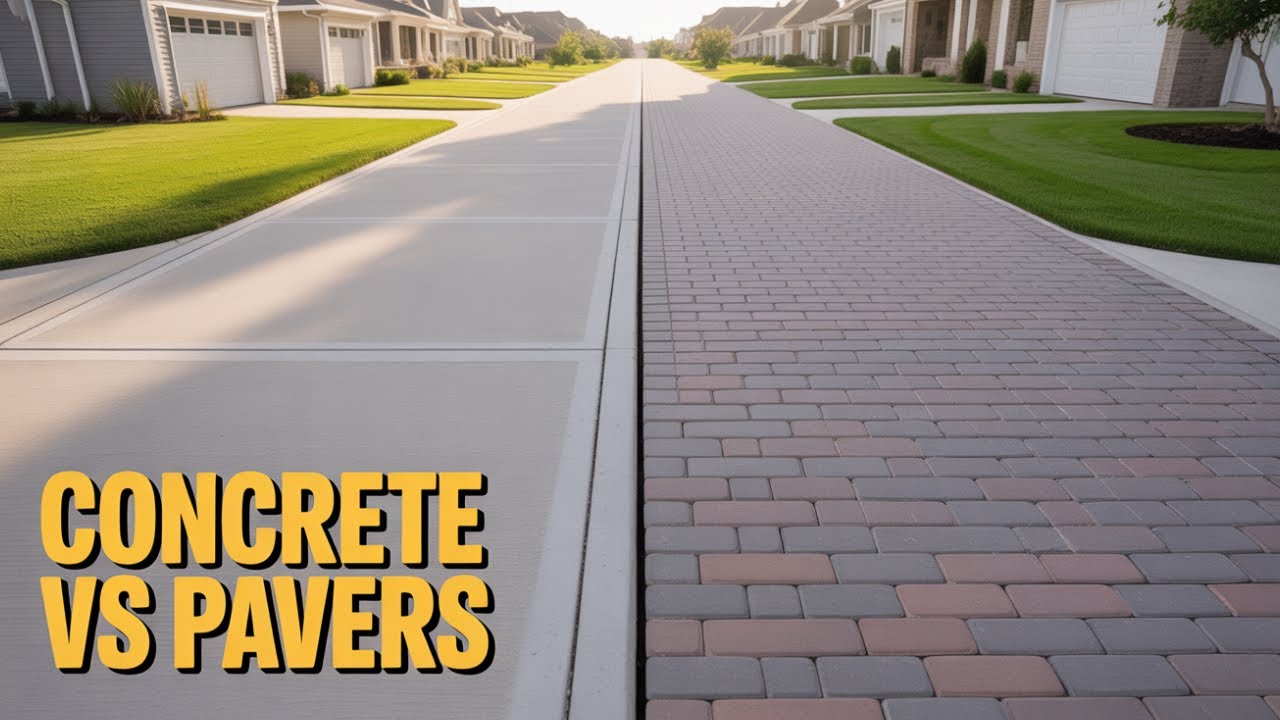 Which Is Better: Concrete or Pavers for Your Driveway?