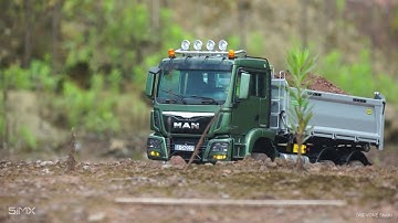 Running story part 2 ScaleART MAN 6x6 3 way tipper