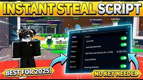 Steal A Brainrot Script Hack — Fast Steal, Desync V4, Anti Hit, Dupe, Fly, Brainrot Spawner & More!