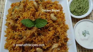 We bring you a simple recipe to make spicy chicken biryani in pressure
cooker. check this out and give us your feedback.... for more recipes,
website : http:...