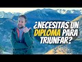 ¿Necesitas educación para tener éxito económico?