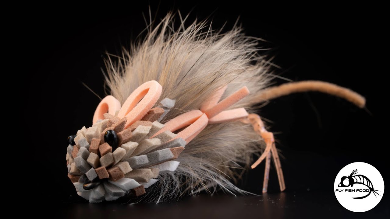 Это революционная техника работы с пеной! | Мышь из шишек Йоргенсена | Мастер-класс по вязанию мушек