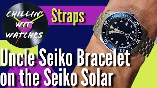 Uncle Seiko Bracelets for the 38.5mm Seiko Solars!  .... well kinda by Chillin' wit' Watches 8,579 views 1 year ago 4 minutes, 10 seconds