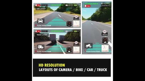 GPS Speedometer Car DashCam 700x700