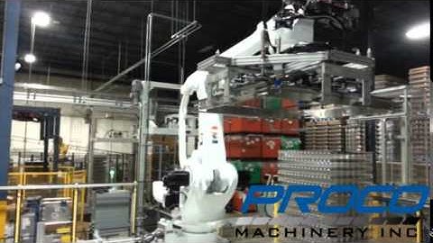Proco Fully Automatic Robotic Palletizer