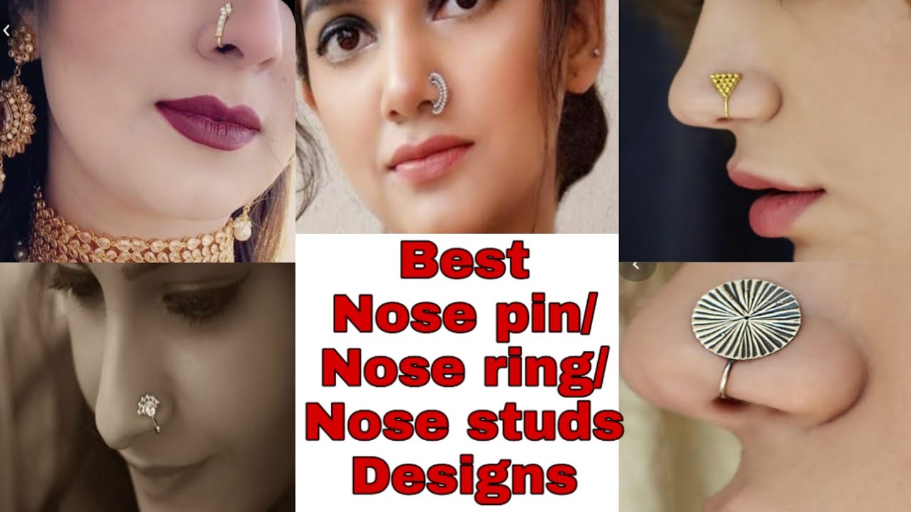 Buy Anuradha Art Golden Colour Shimmering Designer Nose Pin Dulhan Nose Ring  Nath for Women at Amazon.in