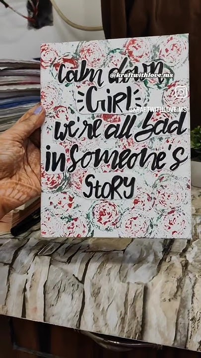 we-all-are-bad-in-someone-s-story-diy-canvaspainting-lovediy