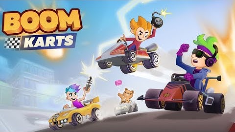 Boom Karts - Gameplay Walkthrough (iOS, Android)